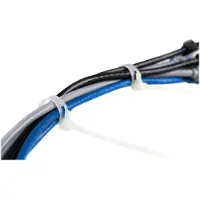 StarTech.com 12cm(5") Reusable Cable Ties, 7mm(1/4") wide, 30mm(1-1/8") Bundle Dia. 22kg(50lb