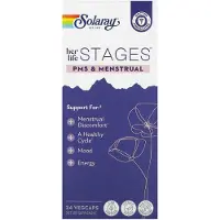 Solaray Menstrual Stages Capsules 24 Eenheden