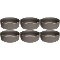 Leonardo Roma schaal 16cm taupe - set/6