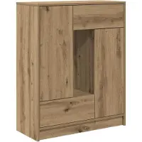 vidaXL Dressoir met lades en deuren 73x31x90 cm ambachtelijk
