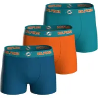 NFL Boxershorts ' NFL Miami Dolphins ' blauw / turquoise / oranje