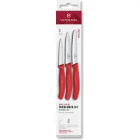 Victorinox Swiss Classic Keukenset 3-delig - Rood - Glad/kartel