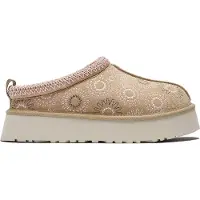 Ugg Boots 'Tazz' mosterd / donkergroen / rosa / wit