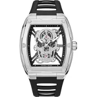 Police Analoog horloge zilver