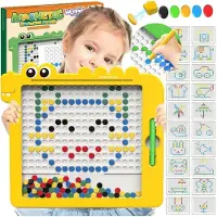 Woopie magnetisch bord voor kinderen Montessori Magpad dinosaurus - UNI