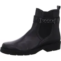 Gabor Damenschuhe Stiefeletten Reißverschluss Schwarz Freizeit