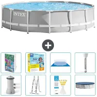 Intex Prism Frame Zwembad, rond - 427x107 cm - 7-delig, model S532