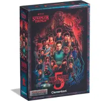 Clementoni - Puzzel - Stranger Things - Seizoen 5 - 1000 stukjes - Inclusief poster