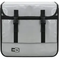 Lastpak Fietstas Dubbel 35 Liter - Bisonyl Grijs