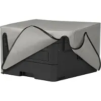 Kwmobile hoes geschikt voor Brother DCP-L2530DW / L2550DN / MFC-L2710DN - Beschermhoes voor printer - Stofhoes in lichtgrijs