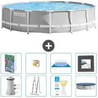 Intex Prism Frame Zwembad, rond - 427x107 cm - 7-delig, model S525