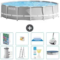 Intex Prism Frame Zwembad, rond - 427x107 cm - 7-delig, model S590