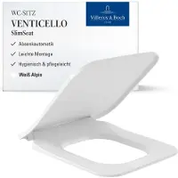 Villeroy & Boch Venticello Slimseat closetzitting softclosing en quickrelease Wit