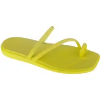 Crocs Miami Toe Loop Sandal W, Vrouwen, Geel, Slippers, maat: 41/42