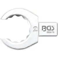 Bgs Insteekringsteeksleutel open 19 mm opname 9 x 12 mm - 6904-19
