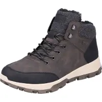 Rieker Veterboots ombergrijs / grijs gemêleerd / zwart