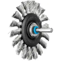 PFERD TOOLS Ronde borstel op stift, getordeerd RBG 7006/6 INOX 0,35 Rbg 43107003 10 stuk(s)