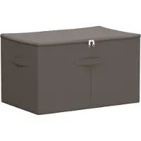 vidaXL Opbergbox Nonwoven stof 55 x 35 x 32 cm 61,6 L Grijs