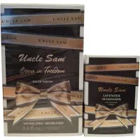 Uncle Sam Born in Freedom Eau de Parfum Set – Dames Parfum 100 ml + 15 ml – Cadeauset voor Vrouwen