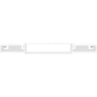 vidaXL Wand gemonteerd TV Kast Muurmontage Wit 180 x 28 x 21 cm