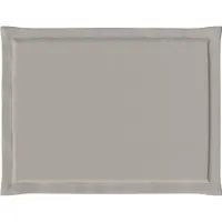 vidaXL Zitkussens 4 pcs Polyester Lichtgrijs 47 x 36 x 2 cm