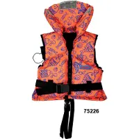 Lalizas 100n Iso Acuatic Print Junior Life Jacket Oranje 30-40 Kg