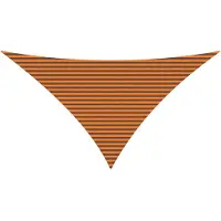 vidaXL Zonneschaduw Oranje en Bruin 7 x 5 x 5 m 100% Polyester Oxford
