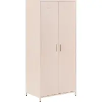 Beliani VARNA - Kantoorkast - Beige - Staal