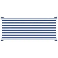 vidaXL Zonneschaduw Blauw en Wit 4,5 x 2 m 100% Polyester Oxford