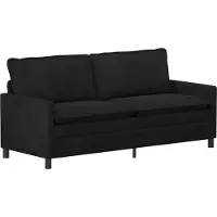 vidaXL Bank Zwart 196 x 81 x 87,5 cm Fluweel