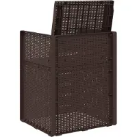 vidaXL - Tuinstoelen - 2 - st - Bruin - PP