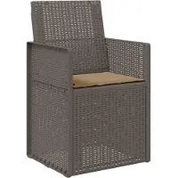 vidaXL - Tuinstoelen - 2 - st - Lichtgrijs, - Taupe - PP