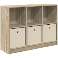 vidaXL Dressoir Sonoma Eik 102 x 32 x 73,5 cm