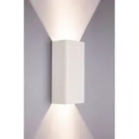 Nowodvorski Lighting Wandlamp Bergen, dimbaar, wit / opaal, Woon-/ Eetkamer, metaal, Modern, wandlamp