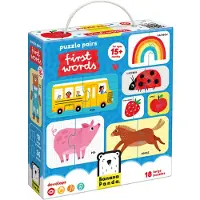 Banana Panda puzzel speelgoed eerste woordjes 15 maanden+.