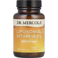 Dr. Mercola - Liposomal Vitamin D3 - 5000 IU - 90 capsules