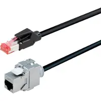 Bachmann CAT6A RJ45 kabel 5m female, TKM Keystone