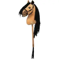 HKM Premium stokpaard - Buckskin