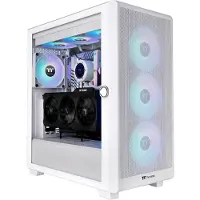 Thermaltake S250 TG ARGB Snow White Midi-tower PC-behuizing Wit