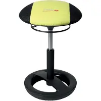 Topstar Kruk Sitness RS Bob, beweeglijk zitten, in hoogte verstelbaar, ergonomisch, zwart/rood