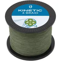 Kinetic Cyber 4 Braided Line 1200 M Groen 0.350 mm