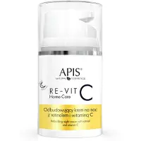 Apis Home Care Nachtcrème - Huidverzorging - Herstellende crème met retinol en vitamine C, 50 ml