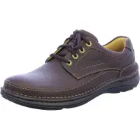 Clarks NATURE THREE Wijdte H Veterschoenen | Maat 9 Heren Bruin