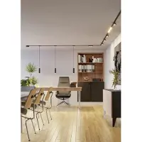 Eglo Track Plus railverlichting | 6 spots | 2700-6500K | 1000 lumen | 6.6W | Zwart