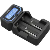XTAR X2 2-slots oplader voor Li-ion / Ni-Mh Batterijen