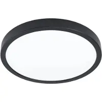 Eglo Zigbee plafondlamp Fueva 6-Z rond - zwart - Ø 40cm