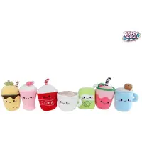 VAN MANEN pluche knuffel drankje Fluffy Menu - zachte speelgoedknuffel.