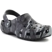 Crocs Klomp Kids Classic Camouflage Black/Slate Grey-Schoenmaat 28 - 29