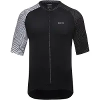 Gore Dres C5 Optiline, heren, korte mouwen, zwart-wit, maat M, artikelnummer 100164-9901-M