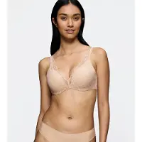 Triumph BH ' Red Label Body Make-Up Illusion Lace ' beige